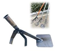 JAVPTAV Post Puller Tool for Small Tree and Root Extract, Manual Stump Remover for Saplings, Heavy Du Weed Puller for Garden