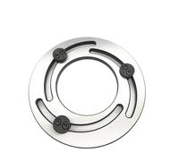 Jaw Boring Ring, Hydraulic Chuck Jaw Trimmer Soft Forming Ring 4-12 Inch(6 Inch Three Claws)
