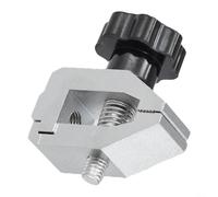 Jaw Clamp, 500N Capacity Locking Clamp for Force Gauge Push Pull Testing, Tensile Strength Tester with Enhanced Friction Grip, Stainless Steel Construction, Industrial Lab Use