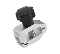 Jaw Clamp for Gauge Push Pull Tensile Strength Tester, 500N Thrust Tension Meter Clamp with 3.5mm Opening, Stainless Steel Locking Clamp