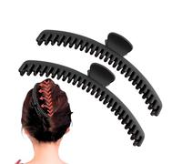 Jaw Clamp In - Sturdy Non Slip Fixing Tool, Jumbo Headwear Closure, Updo Tight Locking Stick | Sophisticated Salon Professional Evening Events p