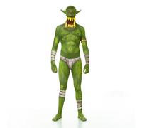Jaw Dropper Green Morphsuit Costume Adult Medium