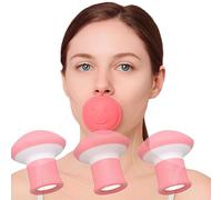 Jaw Exerciser,Double Chin Reducer,Facial Yoga for Skin Tighten Firm,Face Exerciser& Jawline Shaper, Jaw Trainer,Facial and Neck Exercise for Women and Men,Double Chin Breathing Exercise Device (Three)