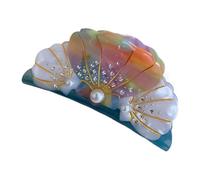 Jaw Hair Claw Clip, Nonslip Hairpin Strong Grip Jaw Barrettes, Creative Hair Accessories with Pearl Elements for Women, Girls, Thick & Thin Hair