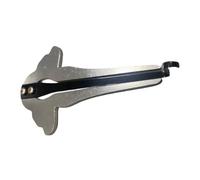 Jaw Harp for Beginners, Steel Russian Ethnic Musical Instrument with Portable Design, Compatible with Altai Folk Music - Chrome