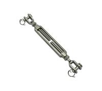 Jaw Jaw Turnbuckle Stainless Steel M10 (Open Body Wire Rope Rigging Screw)