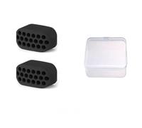 Jaw line Chew Ball Exerciser Workout 2pcs Black With Case