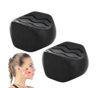 Jaw Line Trainer | Silicone Jaw Shaper Mouth Exerciser for Jaw Line | 2 Piece Jaw Training Facial Exerciser Reducer