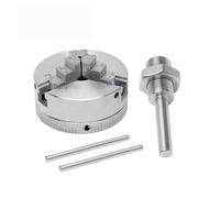 Jaw Manual Chuck Independent Turning Machine Accessories 3 Manual Lathe Chuck High Carbon Steel Self-Centering Drill