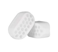 Jaw Muscle Exerciser Jawline Silicone Trainer Jaw Muscle Strength Exercising Training Ball White 1 Piece