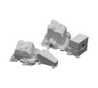 Jawar3d Alien Crumbled Ruins - 28mm Wargaming Scatter Terrain Scenery Tabletop Grimdark