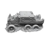 Jawar3d District 12 Vehicle #1 - 28mm Wargaming Scatter Terrain Scenery for Grimdark Tabletop 3D Printed