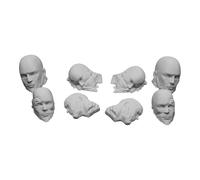 Jawar3d Head Stones - 28mm Wargaming Scatter Terrain Scenery Tabletop Grimdark