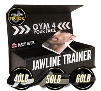 JawBlocks™ - Jaw Exerciser I UK designed Face and Jaw shaper [3 levels 6pcs kit] powerful | Jaw trainer I double chin reducer | jawline exerciser | double chin eliminator & face lift device