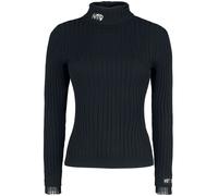 Jawbreaker Avoid Turtle Neck Sweater Sweatshirt black XS
