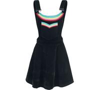 Jawbreaker Double Rainbow Dress Mini Dress black L