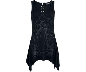 Jawbreaker Mystic Cat Vest Top black 3XL