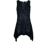 Jawbreaker Mystic Cat Vest Top black S