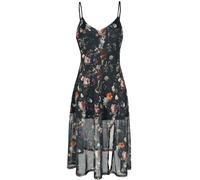 Jawbreaker Night Garden Print Midi Dress Medium-length dress multicolour XS