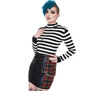 Jawbreaker Sweater -XXL- Menace White and Black Stripe Multicolours