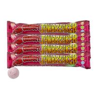 Jawbreaker Sweets - 4 Packs Sour Cherry Flavour (6 Ball Packs) 24 Balls Total - Classic Retro Candy Balls with Bubblegum Center