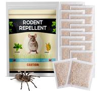JAWELL 16 PCS Rodent Mouse Repellent, Peppermint Oil Mice Deterrent Indoor and Outdoor for Easy to use, Rat Spider Repellant Keep Ant Wasp and Bee Away for House, Garage, Attic