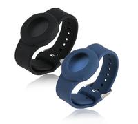 Jawfait Airsoft Cruise Passengers Wristband (M/L - 35*230mm, Black) - Princess Medallion Holder Accessories, Waterproof, Adjustable, Durable & Skin-friendly for Carnival Ocean Medallion, Unisex