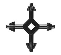 Jawfait Drill Press Chuck Key 4 in 1,Professional Drill Key,Universal Key,Easy To Carry Mini Electric Drill Chuck