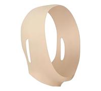 Jawline Slimming Strap - Face Lifting Chin Adjustable Breathable Wrap | Neck Tightening Support Band Polyester Spandex Average Size Black for Women Girls Daily Use Sleeping Overnight Beauty Care Home