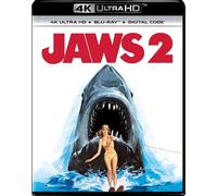 Jaws 2 English audio. English subtitles Blu-ray 4K UHD Joseph Mascolo US IMPORT