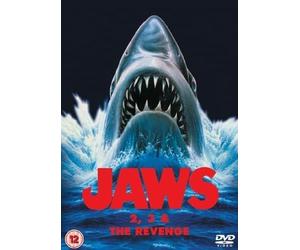 JAWS 2 / JAWS 3 / JAWS 4 REVENGE DVD COLLECTION MOVIE FILM Brand New Sealed R2