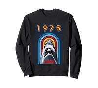 Jaws 2025 1975 Retro Shark Design Sweatshirt