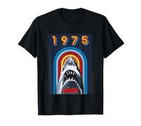 Jaws 2025 1975 Retro Shark Design T-Shirt