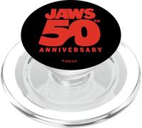 Jaws 50th Anniversary Bold Logo Shark Fin PopSockets PopGrip for MagSafe