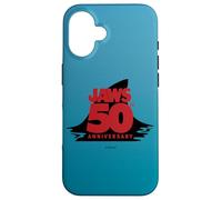Jaws 50th Anniversary Fear in Red and Black Case for iPhone 16