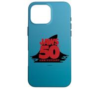 Jaws 50th Anniversary Fear in Red and Black Case for iPhone 16 Pro Max