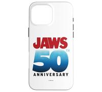 Jaws 50th Anniversary Logo Gradient Case for iPhone 16 Pro Max