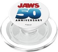 Jaws 50th Anniversary Logo Gradient PopSockets PopGrip for MagSafe