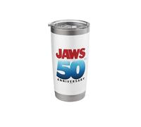 Jaws 50th Anniversary Logo Gradient Stainless Steel Insulated Tumbler