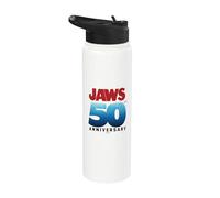 Jaws 50th Anniversary Logo Gradient Stainless Steel Insulated Water Bottle