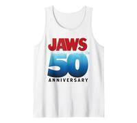 Jaws 50th Anniversary Logo Gradient Tank Top