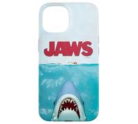 Jaws 50th Anniversary Poster 3D Style Front & Back Case for iPhone 15