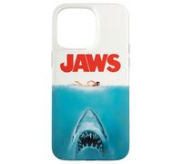 Jaws 50th Anniversary Poster Classic Front & Back Case for iPhone 15 Pro Max