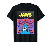 Jaws 50th Anniversary Poster Pop Art Style Front & Back T-Shirt