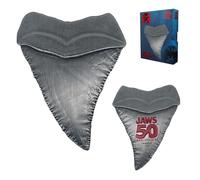 Jaws 50th Anniversary Shark Tooth Metal Medallion - Limited Edition Collectible with Art Card (Limited to 1,975 worldwide)