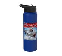 Jaws 90s Collage Bigger Boat Stainless Steel Insulated Water Bottle