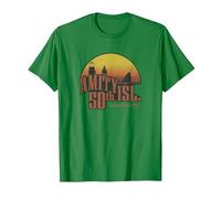 Jaws Amity Island 50th Annual Regatta T-Shirt, Men, Kelly Green, Medium