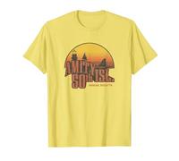 Jaws Amity Island 50th Annual Regatta T-Shirt, Men, Lemon Yellow, XX-Large
