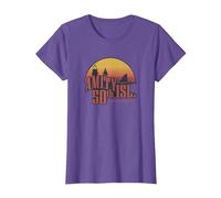 Jaws Amity Island 50th Annual Regatta T-Shirt, Women, Purple Heather, Small