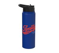 Jaws Amity Island Family Trip Front & Back Stainless Steel Insulated Water Bottle